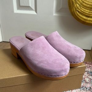 Charlotte Stone Martino Clog in Lilac size 11